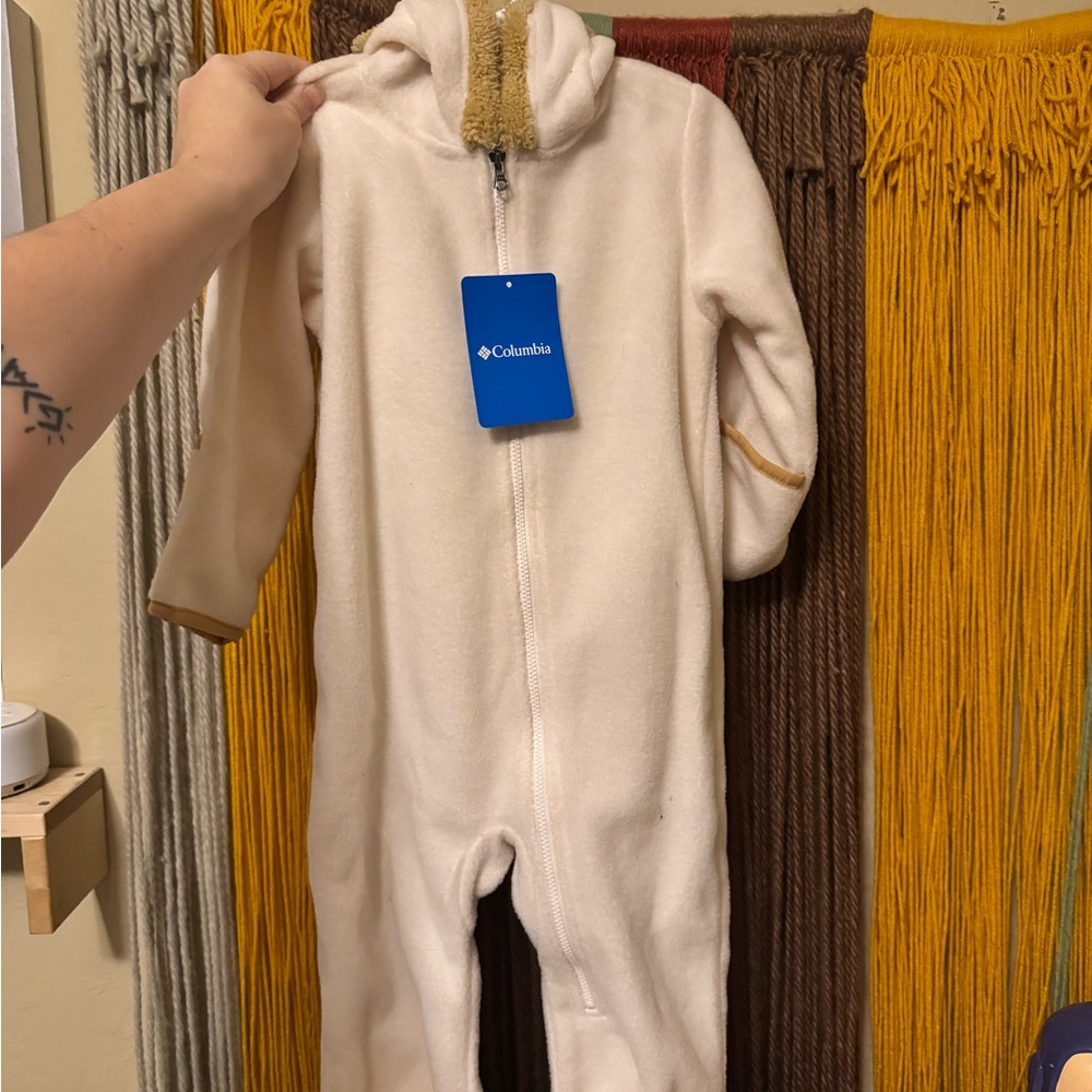 Columbia Cozy Cream Kids Footie 18/24 M